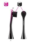 Black is White Hydrosonic Heads - Charcoal